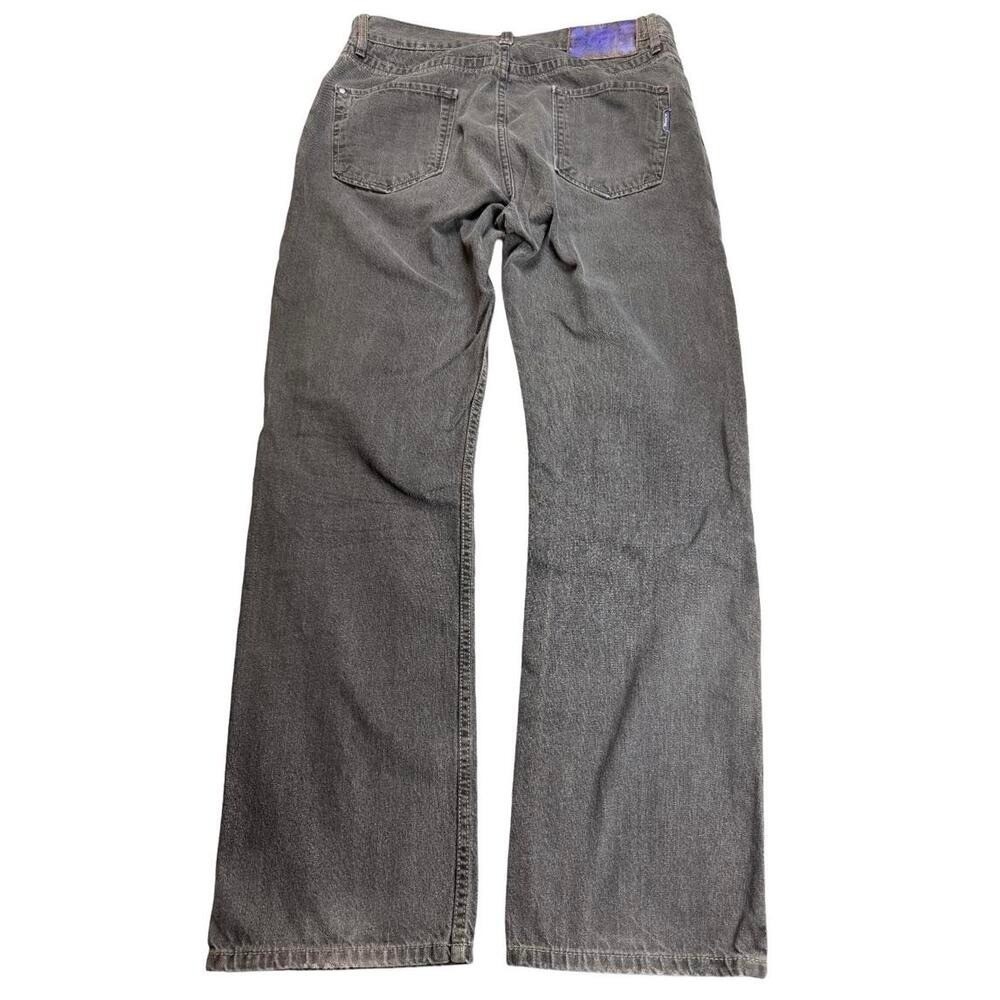 Rusty R Dot Denim‎ Straight 180 Fit Jeans Mens 36 Faded Black Skate Surf Casual